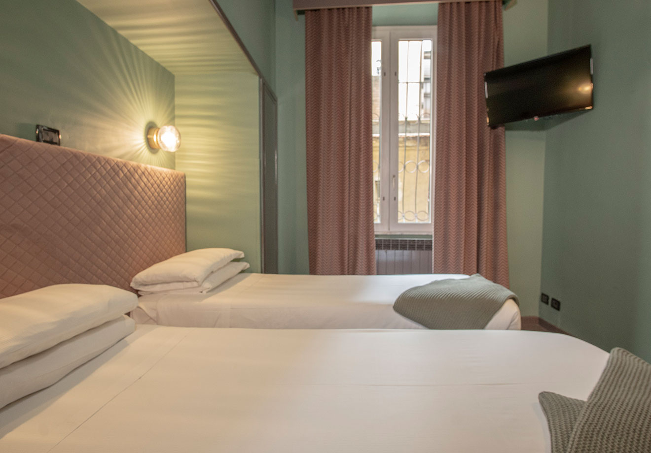 Quadruple rooms in rome