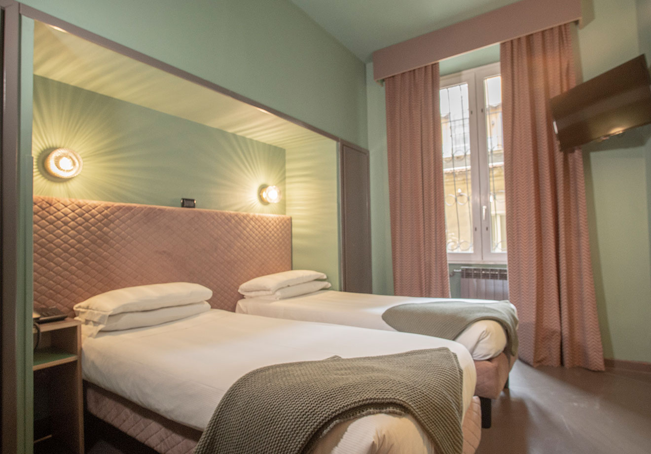Quadruple rooms in rome